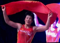 Айпери Медет кызы жаштар арасында күрөш боюнча эл аралык мелдеште алтын медаль утту