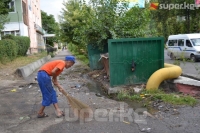 "ЭЛДИК КАБАРга" жооп: Ош шаарынын Масалиев көчөсүндөгү таштанды тазаланды