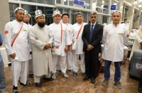 Бүгүн ажыга барчулардын алгачкы тобу Медина шаарына учуп кетишти