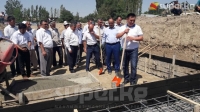 Өзгөн шаарында 526 орундуу мектептин курулушу башталды