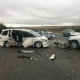Саратовдо 2 жеңил унаанын кагылышуусунан 8 Кыргыз жараны жаракат алды. Экөөнүн абалы оор