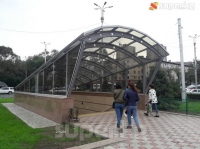 Бишкек шаарынын Чүй-Манас кең көчөсүндөгү суу тамчылап жаткан жер өтмөк текшерүүгө алынат