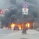Орусияда 31 окуучуну ташып бара жаткан автобустан өрт чыкты