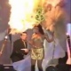 ЭЛДИК ВИДЕО: Сулуулук сынагында сулуунун үкүлүү баш кийими өрттөнүп кетти
