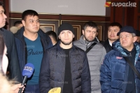 UFC жылдызы, мушкер Хабиб Нурмагомедов Бишкекке келди