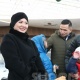 Алып баруучу, актриса Назира Бердигулова балдар үйүндө тарбияланган жүздөй баланы муз аянтчасына алып чыкты