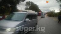 Бишкек-Ош унаа жолунун Арал айылындагы постто оор жүк ташуучу унааларга убактылуу чектөө киргизилди