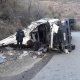 Ош-Бишкек унаа жолунда тактай ташып бараткан унаа оодарылып, айдоочусу каза болду
