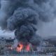 Санкт-Петербургда "Лента" ири соода дүкөнүнөн өрт чыгып, бир адам жеңил жаракат алды