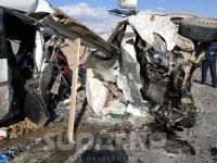 Баткенде 22 адам жабыркап, 1 киши каза болгон жол кырсыгы. Ооруканага түшкөн жүргүнчүлөрдүн абалы жакшырып, үйлөрүнө чыгарылды