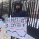 Бишкектеги Бириккен улуттар уюмунун имаратынын алдында кытайлык кыргыздарды колдоо митинги өттү