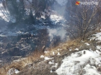 Бензовоз кулаган Чычкан суусунан суу алынып лабораторияга жиберилди