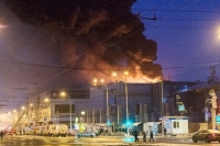 Орусияда соода борборунан чыккан өрттөн 37 адам каза болду
