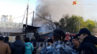 "Ош базарындагы" өрттөн 5 адам жабыркап, дарыгерлерге кайрылышты