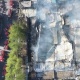 "Ош базарындагы" өрттөн 5 миң чарчы метрден ашуун аянт күйдү