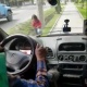 ЭЛДИК ВИДЕО: "Маршруттук таксинин айдоочусу кенебей эле тротуар менен айдады"