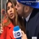 ЭЛДИК ВИДЕО: Түз эфир учурунда алып баруучу кызды бейтааныш киши өөп кетти