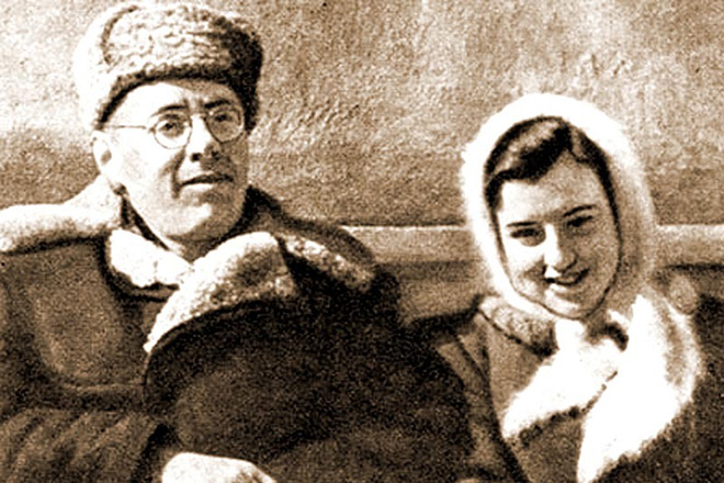 Юрий Левитан кызы Наталья менен