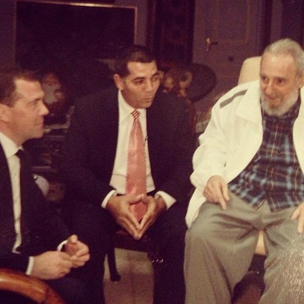 Кубанын мурдагы өкмөт башчысы Фидель Кастро менен