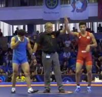 Күрөш боюнча жаштар арасындагы Дүйнө чемпиондугу: Илим Билимов жеңилүү ызасын тартып чейрек финалга өтпөй калды