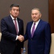 Сооронбай Жээнбеков Казакстандын биринчи президенти Нурсултан Назарбаев менен жолугушту