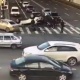 Санкт-Петербург шаарында эки унаа кагышып, жөө жүргүнчүлөрдү сүзүп кетти (видео)