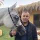 Талас Бегалиев улакчы Манас Ниязовго аргымак тартуу кылды