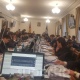 Бишкек шаардык кеңешинин сессиясында футбол борборун куруу үчүн жер тилкесин бөлүү маселеси каралып жатат