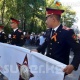 Бишкекте "Өлбөс полк" акциясы "Жеңиш" аянтындагы өчпөс отко гүлчамбарларды коюу менен жыйынтыкталды (видео) 
