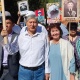 Бүгүн Бишкектеги "Өлбөс полк" акциясына Алмазбек Атамбаев да жубайы менен катышууда