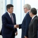 Президент ЖККУга мүчө өлкөлөрдүн тышкы иштер министрлери менен жолукту