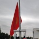 "Ала-Тоо" аянтындагы айрылган желек алмаштырылды
