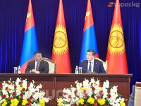 Монголиянын президенти Халтмаагийн Баттулга: "Кыргыз өлкөсүнө айыл-чарба, эт азыктарын  экспорттоону сунуштайбыз"