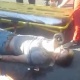 "ЭЛДИК КАБАРга" жооп: Бишкекте жөө адамдар өтүүчү жолдон бир адамды унаа сүзүп кетти