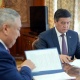 Президентке Улуттук статистика комитетинин төрагасы өлкөнүн социалдык-экономикалык абалы тууралуу маалымат берди