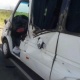 ЭЛДИК ВИДЕО: Токмокто айланма жолдо жүргүнчү ташыган кичи автобус кырсыкка кабылды