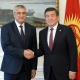 Президент Өзбекстандын Кыргыз өлкөсүндөгү элчиси Комил Рашидовду кабыл алды