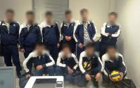 Грецияда украиналык волейбол курама командасы катары өлкөдөн чыгып кетүүгө аракет кылган сириялык мигранттар кармалды