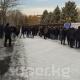 Ак Үйдүн алдында чек ара маселесин чечип берүүнү талап кылгандар митинг өткөрүштү (видео)