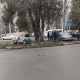 УКМКнын алдында жол кырсыгы катталып, андан аял киши жабыркады