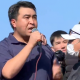 Жеңиш Молдокматов, Алтынбек Сулайманов, Мирлан Жээнчороев, Жанар Акаев "Ала-Тоо" аянтындагы митингге келишти