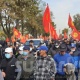 "Ала-Тоо" аянтындагы митинг. Белгисиз адамдар тарабынан ок атылып, таш ыргытылды (видео)