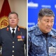 Ички иштер министринин орун басарлары Мирлан Каниметов жана Алмазбек Орозалиевге генералдык наам берди