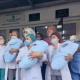 Садыр, Жапар, Нуркожо. Жакында төрөлгөн 3 эмге ат коюлду