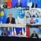 ШКУнун мамлекет башчыларынын видеоконференция форматындагы кезектеги жыйынынан сүрөттөр