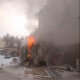 Милициянын кайгуул кызматы күйүп жаткан өрттү өчүрүүдө алгачкы жардамды көрсөтүштү