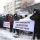 "АКНЕТ" компаниясынын кызматкерлери мурдагы жетекчисине каршы кайрадан митингге чыгышты