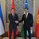 Артём Новиков Өзбекстандын чек ара аймактарынын акимдеринин кеңешинин жыйынына катышууда