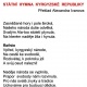 Кыргыз өлкөсүнүн мамлекеттик гимни чех тилине которулду