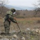 Тоолуу Карабахта орусиялык офицер жарылуудан каза болду